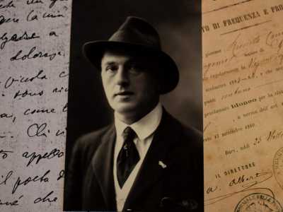 Il gioiese Ricciotto Canudo. Poeta, scrittore, critico cinematografico, fu amico di Picasso, D�Annunzio e Apollinaire e a Parigi venne soprannominato �le Barisien�. Pioniere del cinema, fu lui a coniare il termine �La settima arte� 